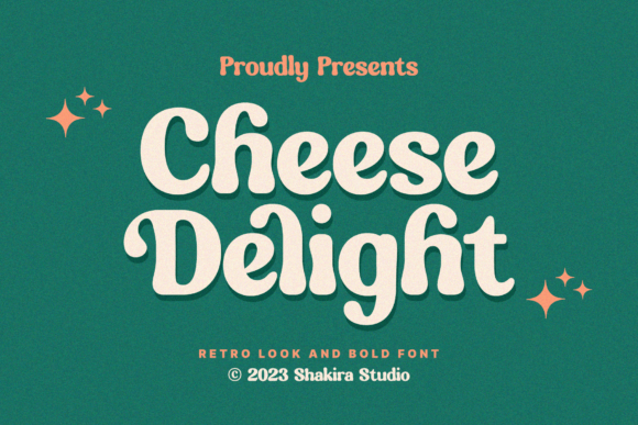 Cheese Delight: A Retro Serif Font with Unparalleled Elegance