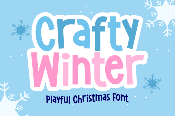 Crafty Winter: Your Go-To Christmas Font for Holiday Cheer