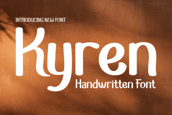 Elevate Your Designs with the Authentic Charm of Kyren Font