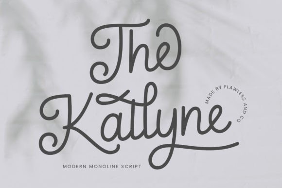 Elevate Your Designs with The Kallyne: A Deep Dive into Modern Monoline Script Typography