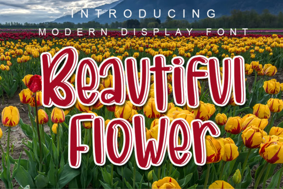 Elevating Visual Identity: How the Beautiful Flower Font Redefines Playful Professionalism