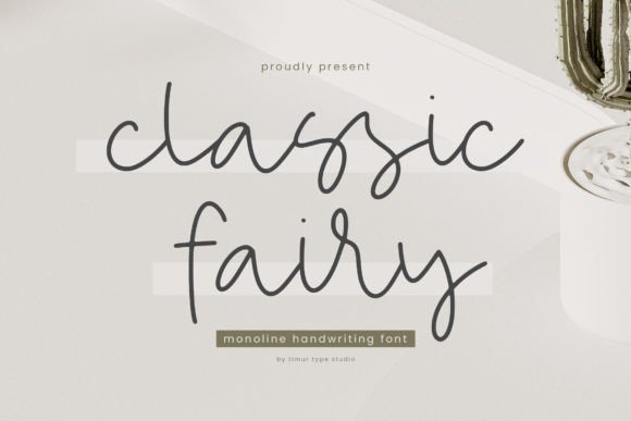 Evaluating Classic Fairy: A Bold Handwritten Font for Headlines and Logos