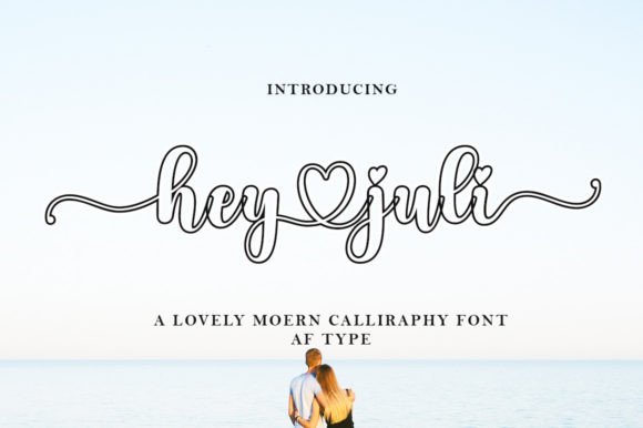 Hey Juli Outline: The Handwritten Font That Elevates Any Design