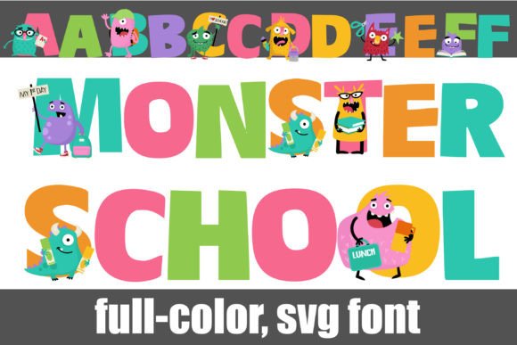 Monster School: Unleashing Creative Potential with Next-Generation Color Typography