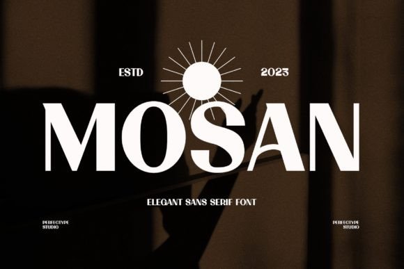 Mosan: The Elegant Sans Serif for Modern Branding