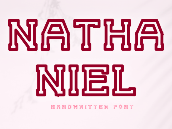 Nathaniel: Crafting a Unique Visual Identity Through Custom Typography