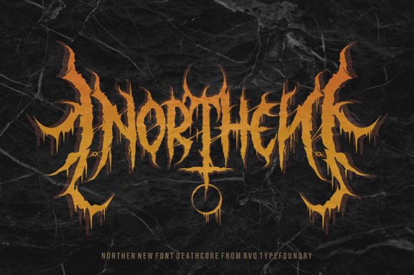 Northen: A Dual-Purpose Font for Edgy Branding and Design Execution