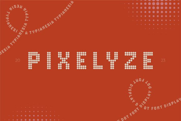 Pixelyze: Elevate Your Visuals with Dot Font Display