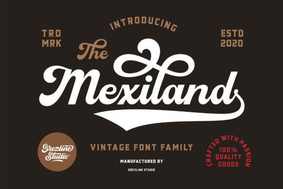 Reviving Vintage Charm: How the Mexiland Script Font Elevates Modern Design