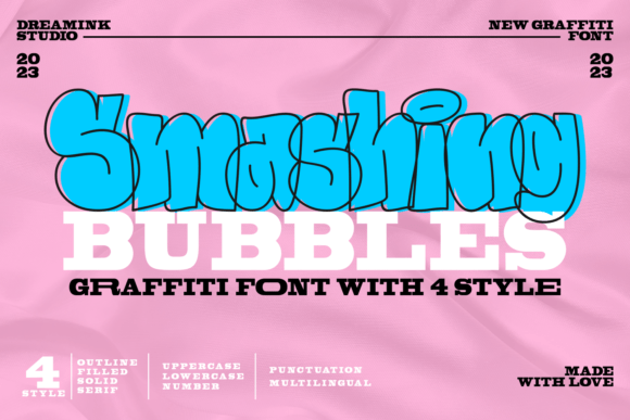 Smashing Bubbles: A Practical Guide to This Graffiti Font