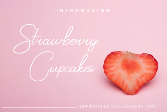 Strawberry Cupcakes: A Guide to This Charming Script Font