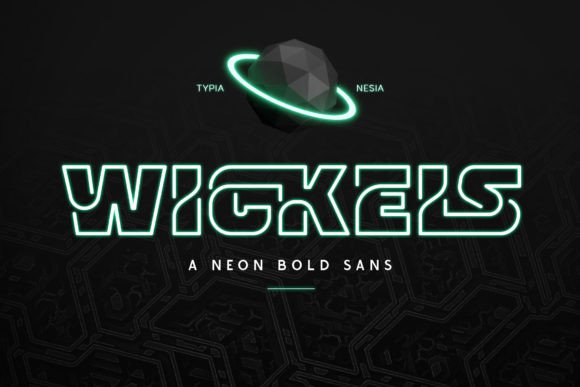 Wickels: The Futuristic Retro Font for Bold Statements